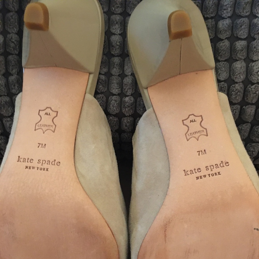 Kate Spade mule pumps
